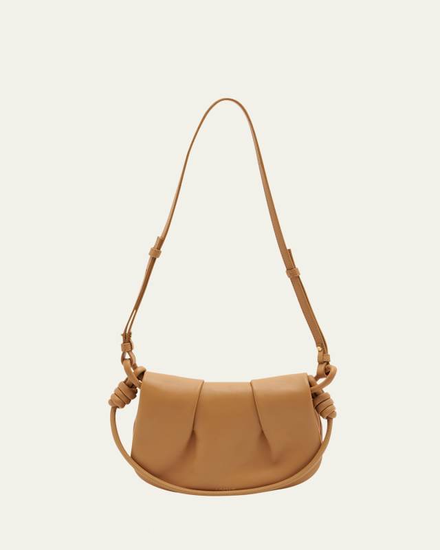 Paseo Satchel Bag in Shiny Napa Leather